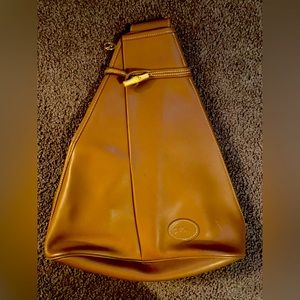 Longchamp crossbody leather bag